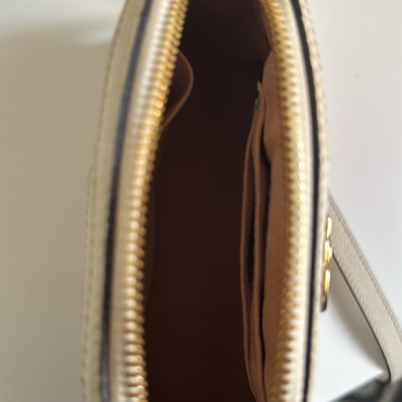 GUCCI Ophidia GG Marmont logo Supreme Flora white leather crossbody Shoulder Bag - Picture 10 of 15